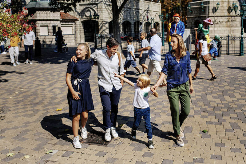 Familie im Prater 