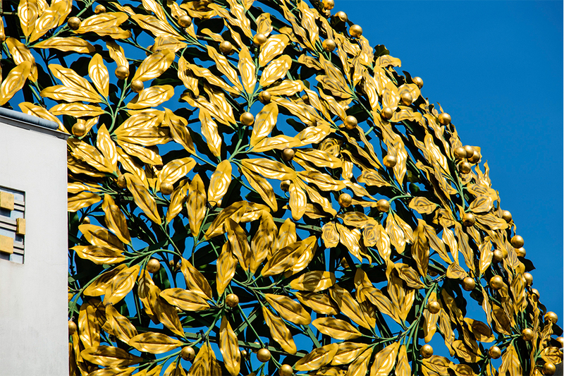 goldene Kuppel der Wiener Secession 