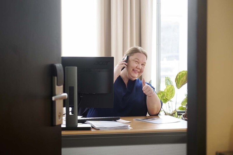 Hoteldirektorin Titta Mäkäläinen