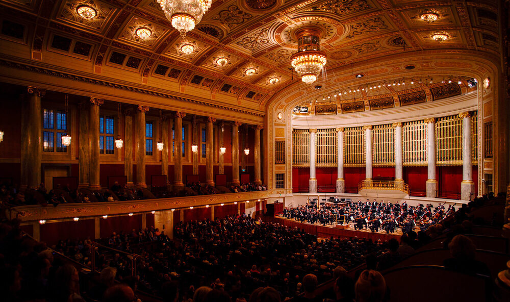 Concert by the Vienna Symphony Orchestra at the Vienna Konzerthaus