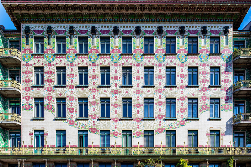Majolikahaus von Otto Wagner