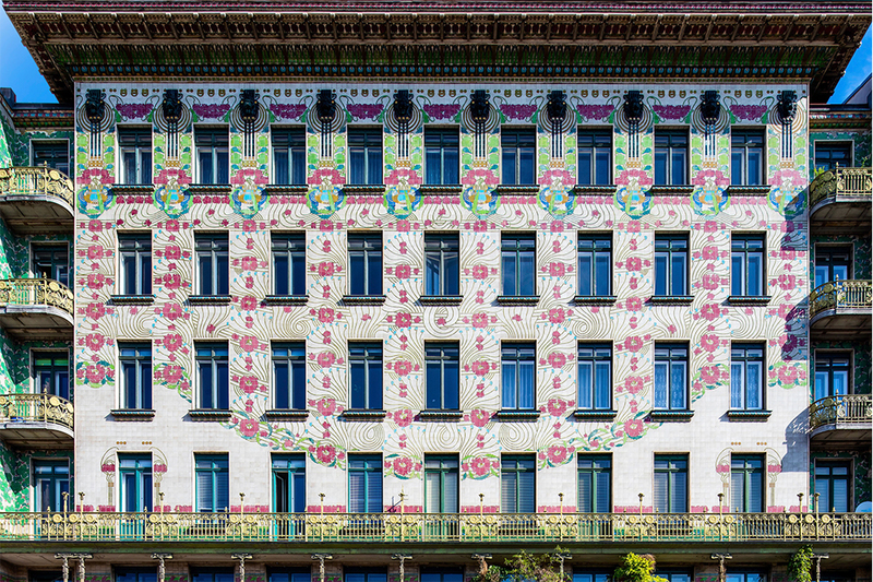 Otto Wagner building in Vienna