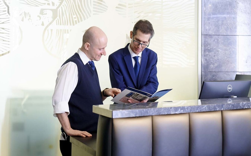 Our reception team will be happy to help you